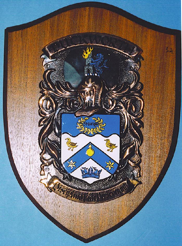 Hand Painted Single Coat of Arms Plaque (Large) Hand Painted Single Coat of Arms Plaque (Large)